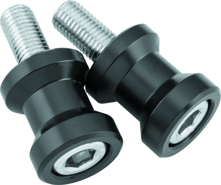 BikeMaster 151625 Alum Spool Kit H/D - 10mm - Black