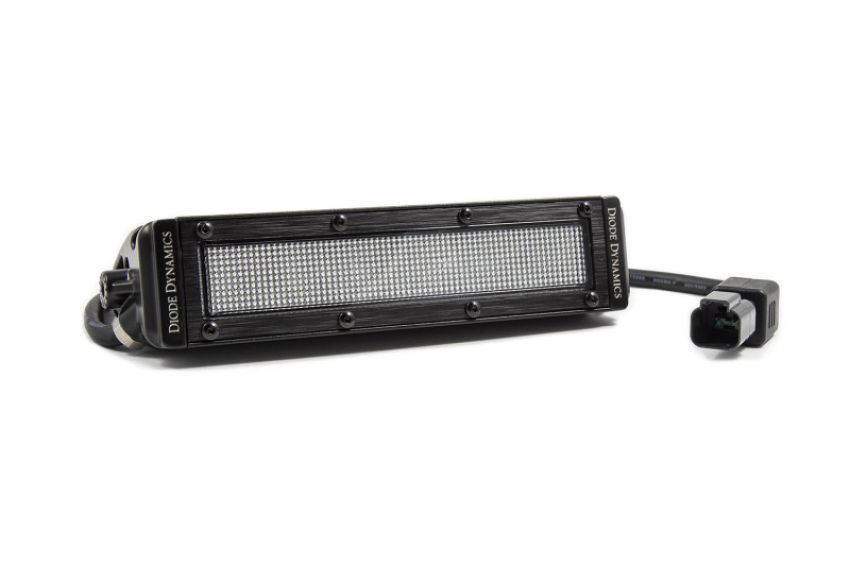 Diode Dynamics DD6032S 6 In LED Light Bar Single Row Straight SS6 - White Flood Light Bar (Single)