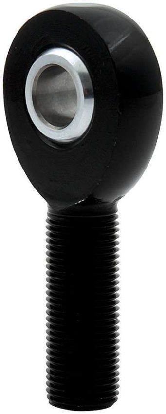 ALLSTAR PERFORMANCE ALL58099 Alum Rod End LH Male Black 1/2ID x 5/8Thread