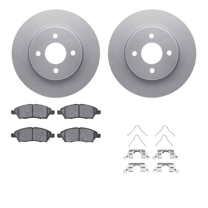 Dynamic Friction 4512-67117 Rotor Kit