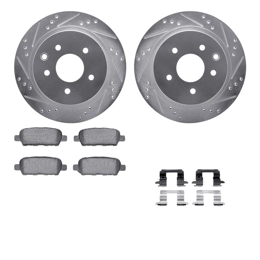 Dynamic Friction 7612-67010 Rotor Kit