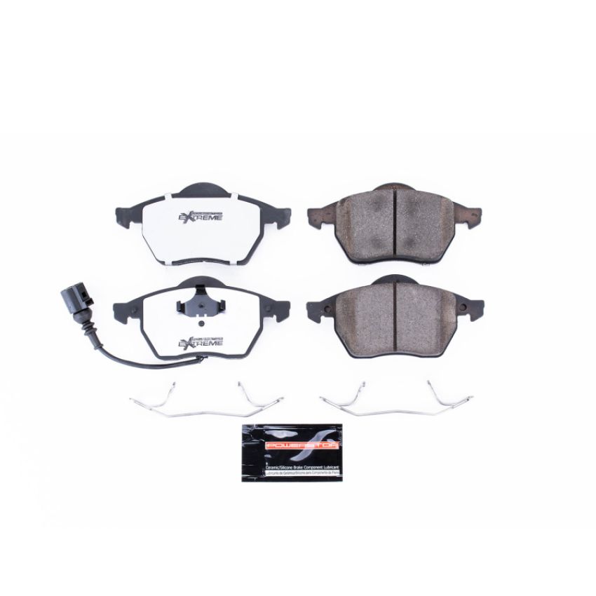 PowerStop Z26-687A PowerStop - Z26 Performance Carbon-Fiber Ceramic Brake Pads with Hardware Kit