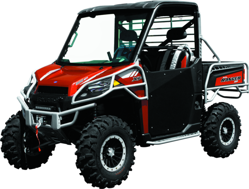 DragonFire Racing 520864 UTV Doors - Fits Polaris Ranger XP 900 13-19- Ranger 1000