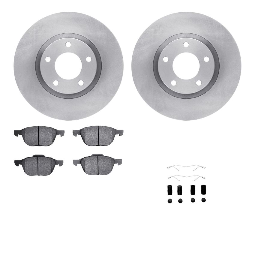 Dynamic Friction 6512-80290 Rotor Kit