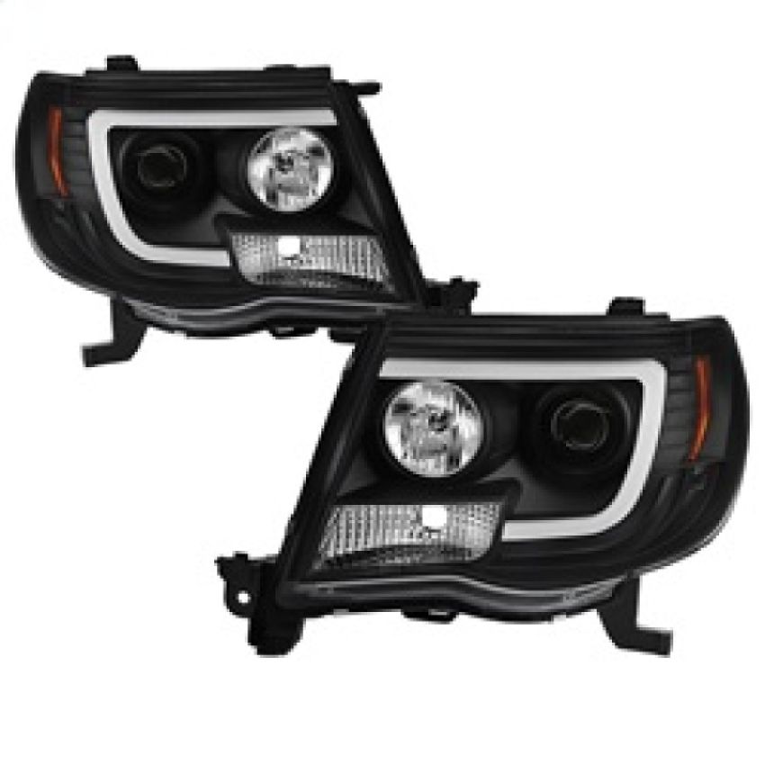 SPYDER 5084514 Projector Headlights - Version 2 - Light Bar DRL - Black