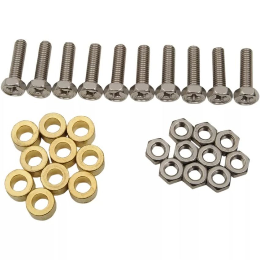 Yuasa Battery PACKSS22M Yuasa 22mm Nut & Bolt Set - 5 Pack/2 Sets