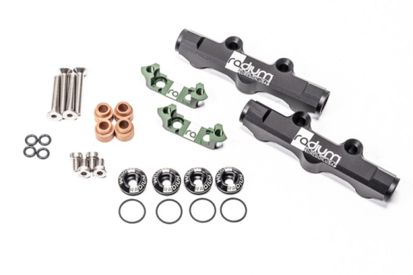 Radium Engineering 20-0579-02 FUEL RAILS, TOP FEED CONVERSION, SUBARU EJ V1-2