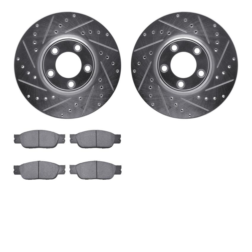 Dynamic Friction 7602-54004 Rotor Kit