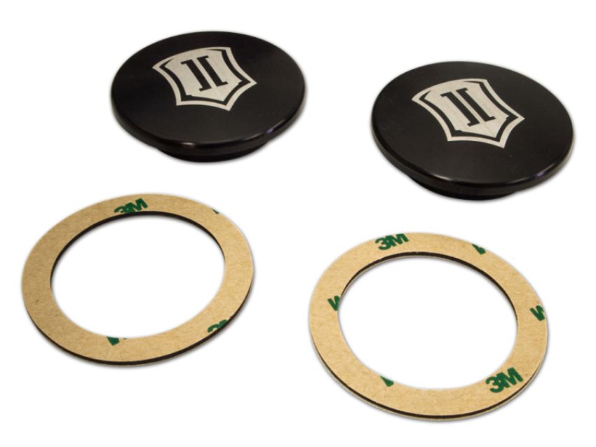 ICON 191011 Tubular Upper Control Arm Billet Cap Set