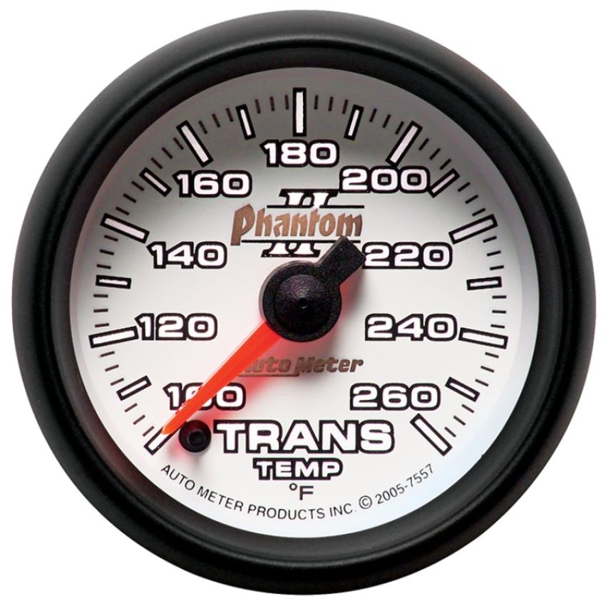 AutoMeter 7557 GAUGE, TRANSMISSION TEMP, 2 1/16