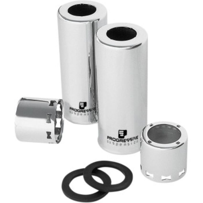 Progressive 30-5027C Shocks Covers Full Length (PR) - Chrome