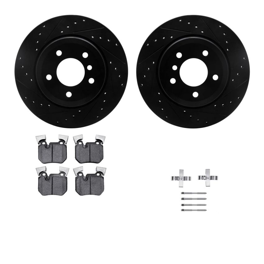 Dynamic Friction 8612-31078 Rotor Kit