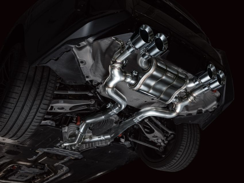 AWE Tuning 3025-42487 23-24 BMW G87 M2 SwitchPath Edition Exhaust - Chrome Silver Tips