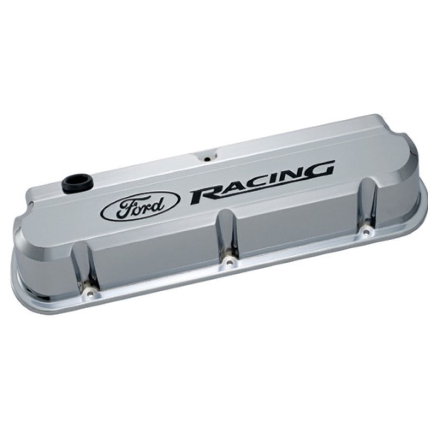 Ford Racing 302-139 Ford Racing 289-351 Slant Edge Valve Cover Chrome