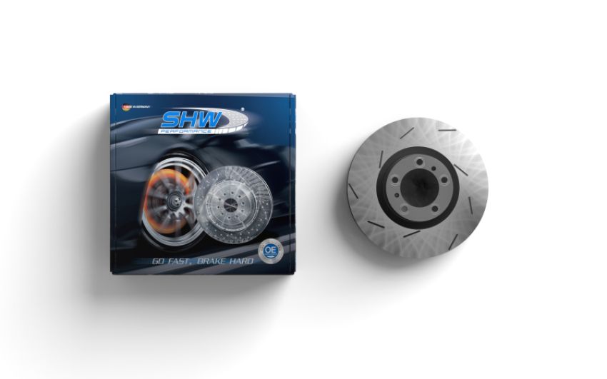 SHW Performance PRR39728 Brake Rotor