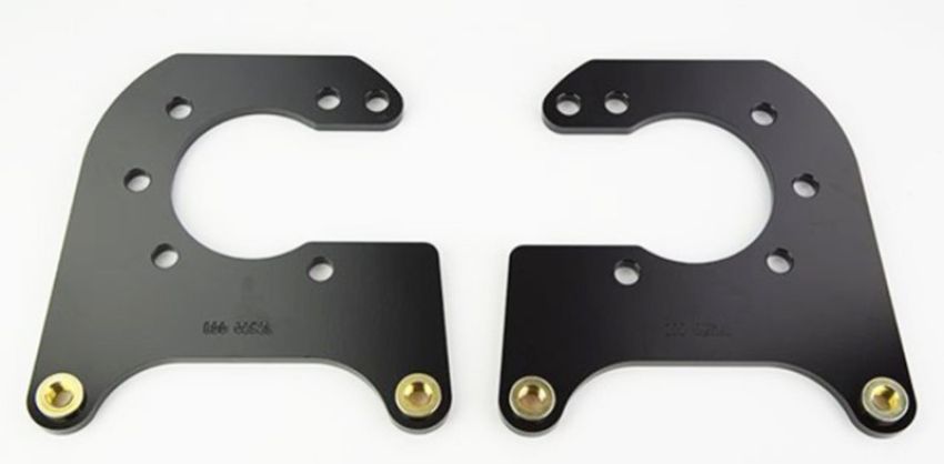 Wilwood 249-0252L/R Brackets (2) - Rear Drag - 12 Bolt Chevy