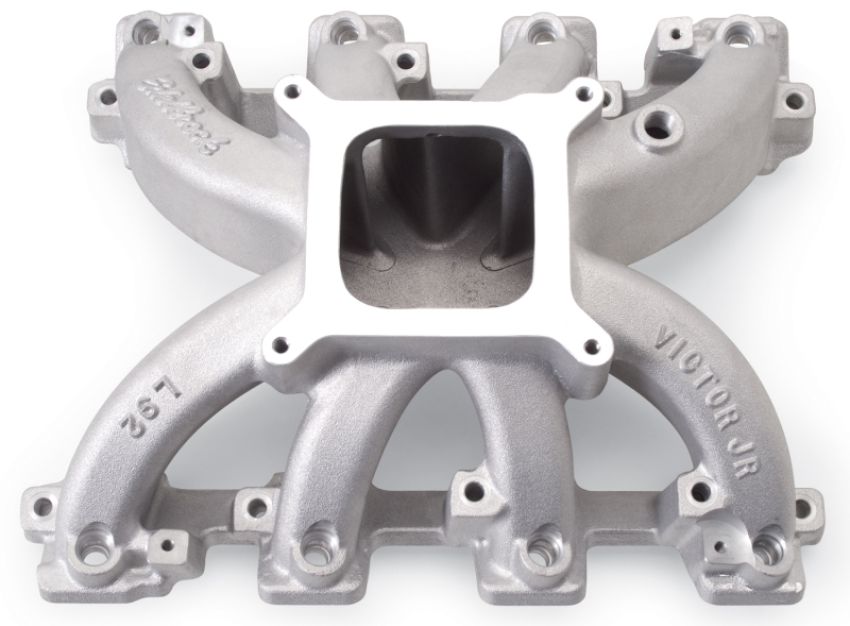 EDELBROCK EDE28455 GM LS Victor Jr. Intake Manifold - 4150/EFI