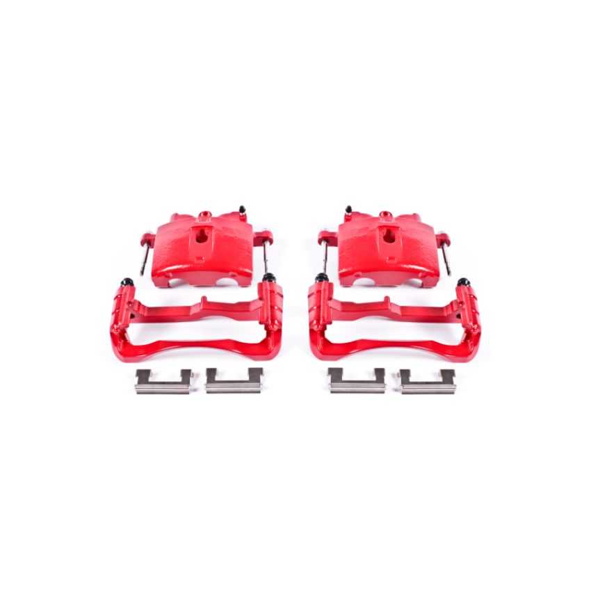 PowerStop S4730 Red Powder Coated Calipers