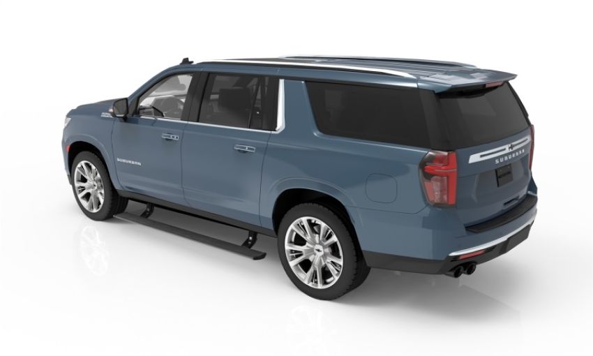 AMP Research 76327-01A 21-25 Chevrolet Suburban/Tahoe & Cadillac Escalade PowerStep - Black