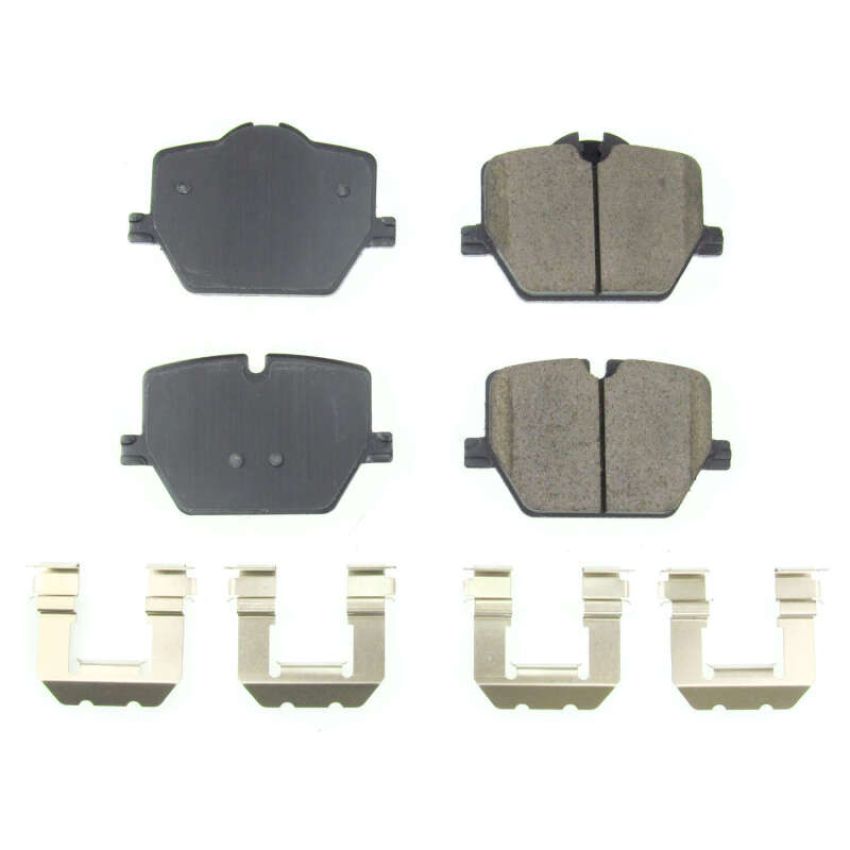 PowerStop 17-2220 PowerStop - Z17 Low-Dust Ceramic Brake Pads with Hardware