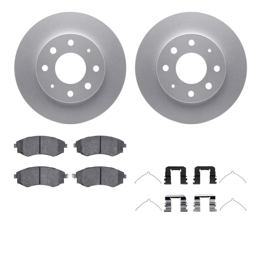 Dynamic Friction 4512-72049 Rotor Kit