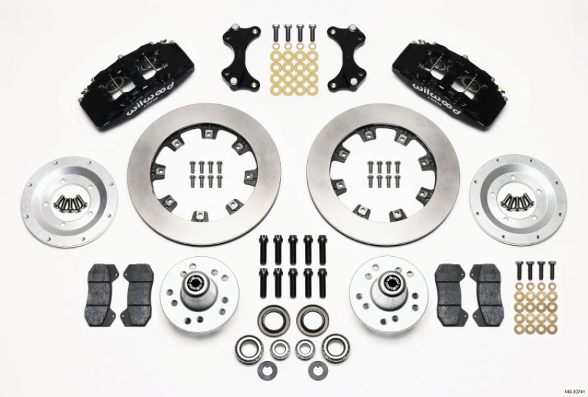 Wilwood 140-10741 Dynapro 6 Front Hub Kit 12.19in WWE ProSpindle