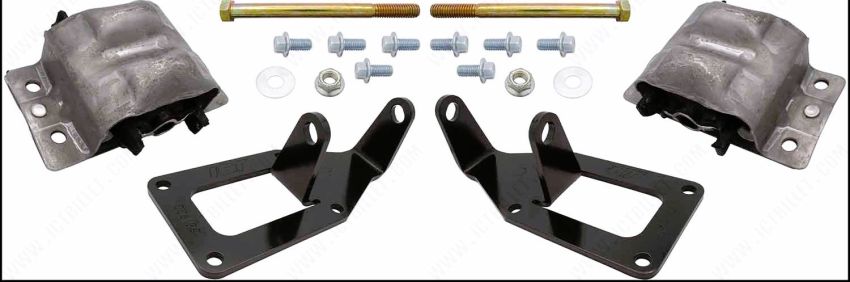 ICT BILLET ICTEM-LS-3FBDY 82-92 GM F-Body LS Swap Engine Mount Kit