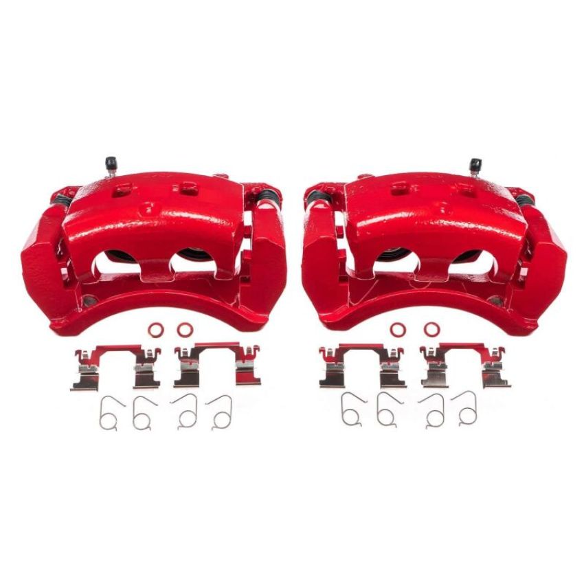PowerStop S7146 Red Powder Coated Calipers