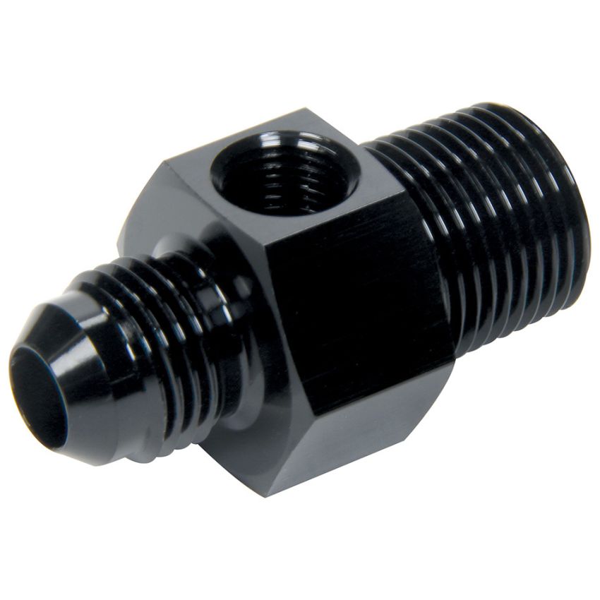 ALLSTAR PERFORMANCE ALL49763 Gauge Adapter 3/8in NPT x -6 Male x 1/8in NPT