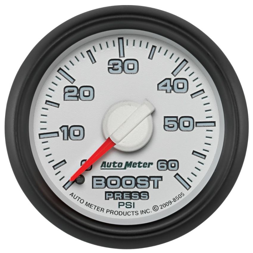 AutoMeter 8505 Factory Match 52.4mm Mechanical 0-60 PSI Boost Gauge