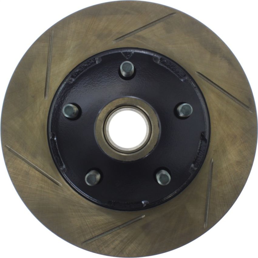 Stoptech 126.61053CSR 64-67 Ford Mustang Cryo Slotted Front Right Sport Brake Rotor