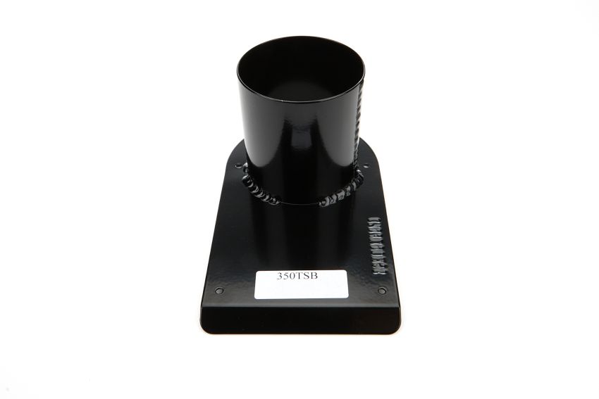 SCHOENFELD SCH350TSB Tail Pipe Saver 3-1/2in Single Outlet Black