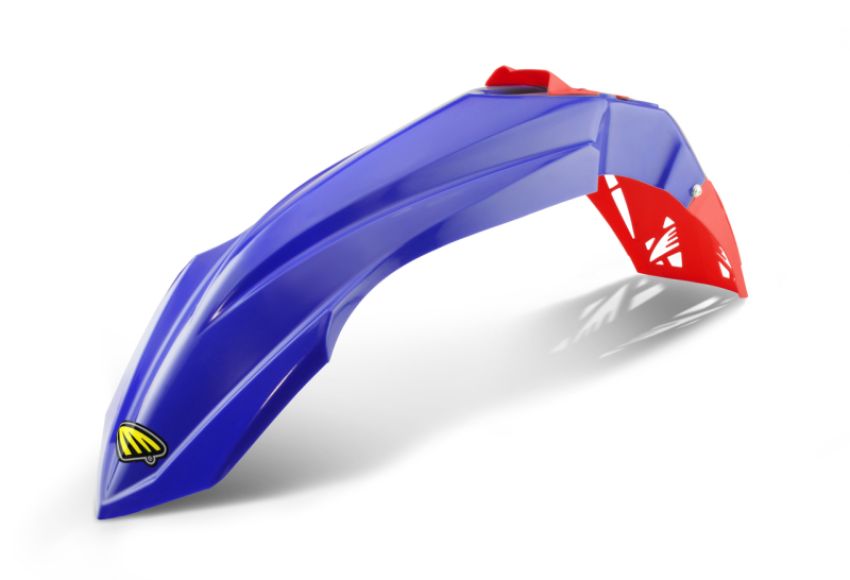 Cycra 1CYC-1461-62R 15-21 Yamaha YZ125 lite Front Fender - Blue w/ Red Vent