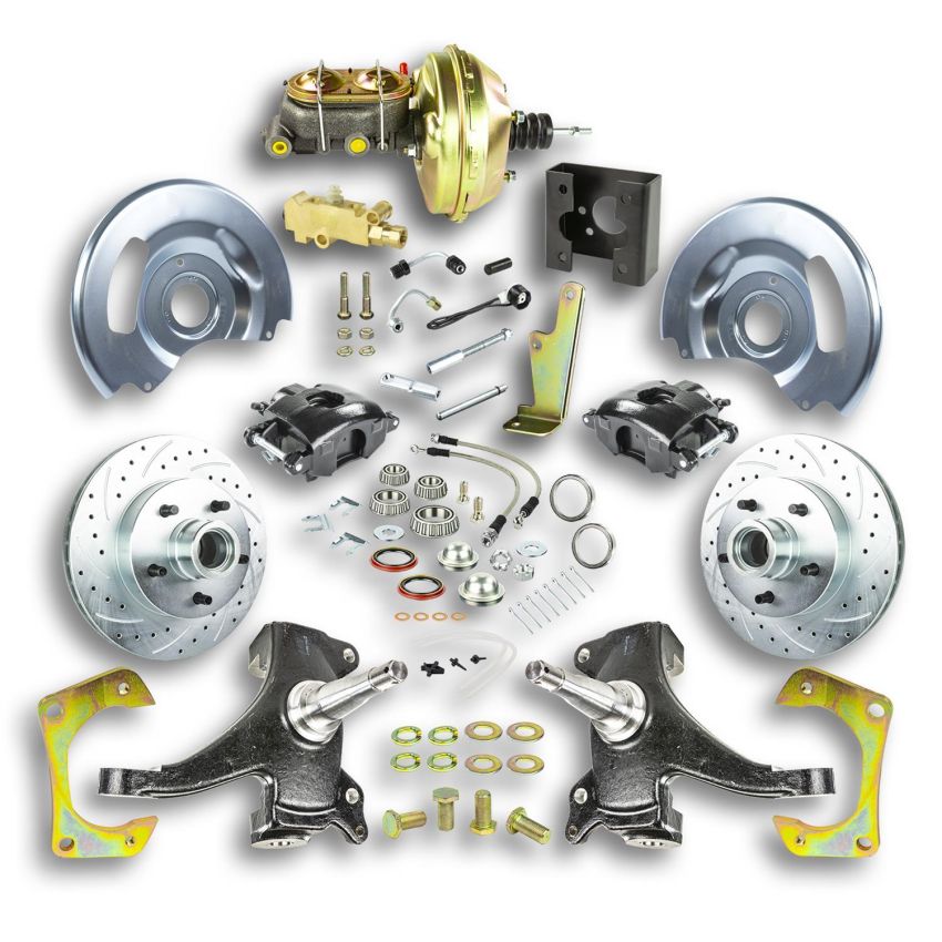 RIGHT STUFF DETAILING RSDTDC6325DB 63-66 Chevy C10 Disc Brake Conversion