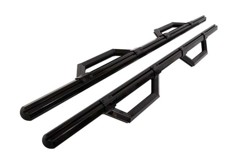 Dee Zee DZ66311B Deezee 99-23 Chevrolet/GMC/Dodge/Ford Full Size Truck Hex Series - Super Cab Side Steps (Blk)