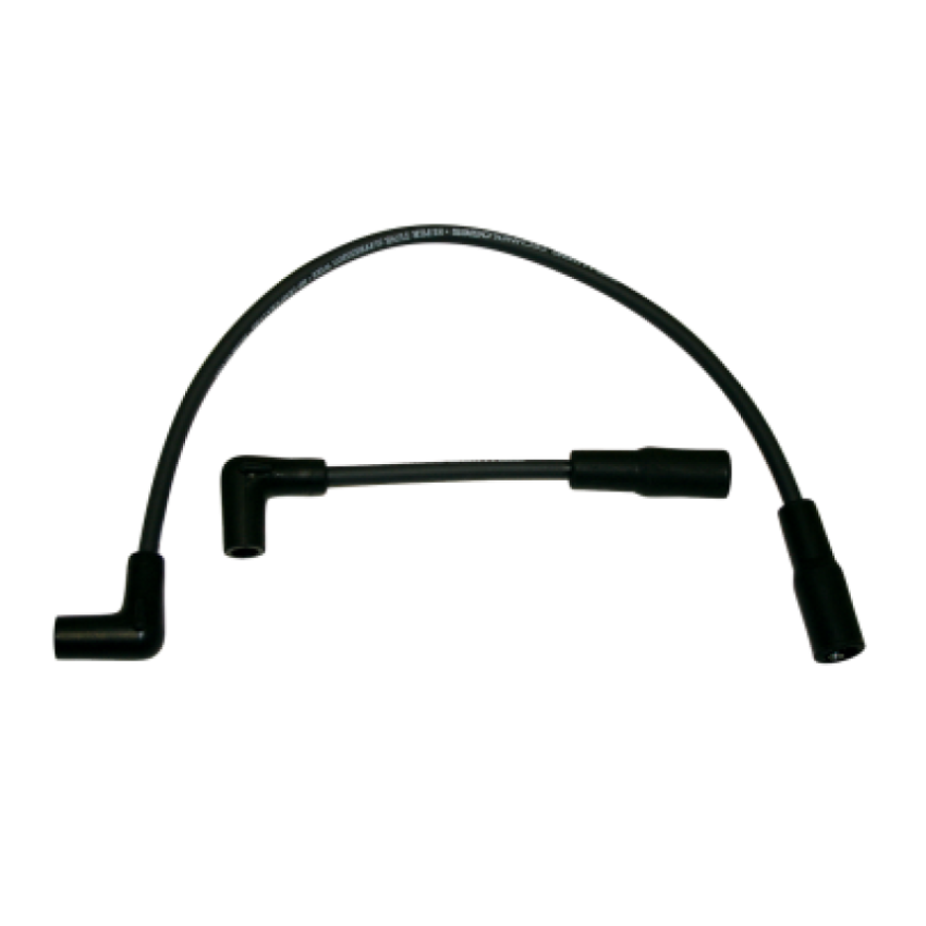 Moroso 27166 99-15 Harley-Davidson FXD/FXDWG Suppression Core Wire Set - Black