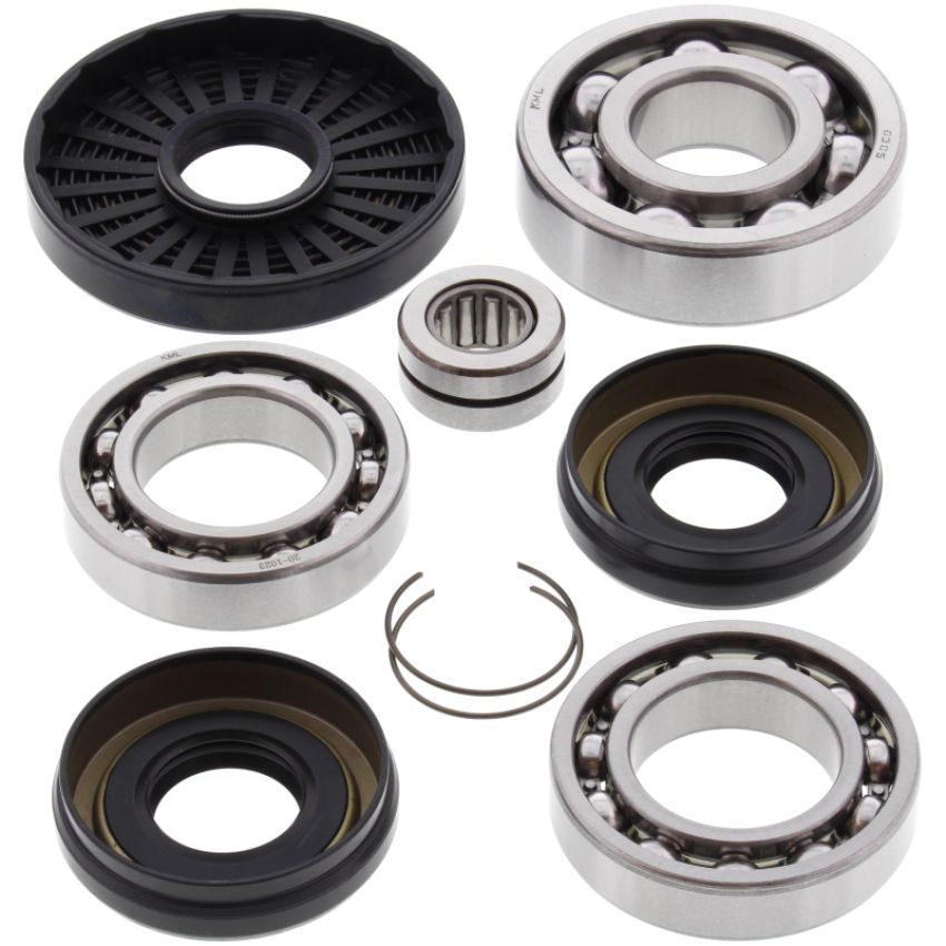 All Balls Racing 25-2016 99-02 Kawasaki KVF300A Prairie 4x4 Differential Bearing & Seal Kit Front