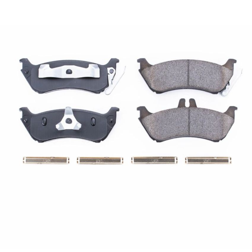PowerStop 17-875 PowerStop - Z17 Low-Dust Ceramic Brake Pads with Hardware