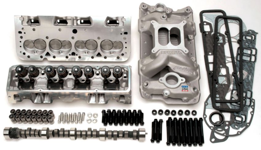 Edelbrock 2098 410Hp Total Power Package Top-End Kit 1955 And Later SB-Chevy
