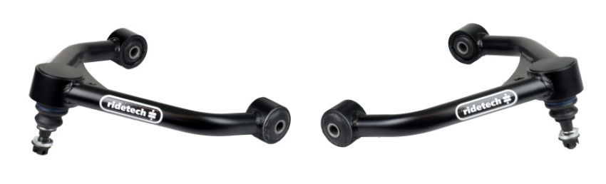 Ridetech 13133699 Front upper StrongArms for 2019-2026 Ram 1500 2WD/4WD, lowered.