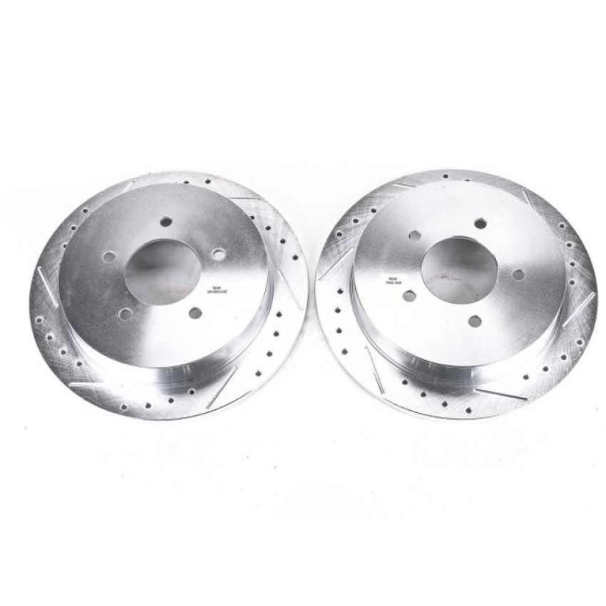 PowerStop AR8559XPR PowerStop Evolution Performance Drilled, Slotted & Plated Brake Rotor Pair