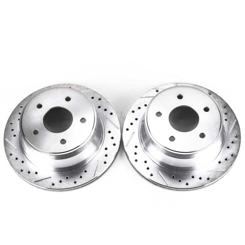 PowerStop AR8636XPR PowerStop Evolution Performance Drilled, Slotted & Plated Brake Rotor Pair