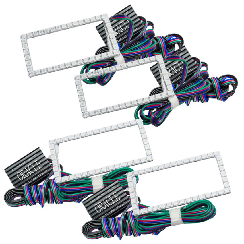 Oracle Lighting 3957-334 ColorSHIFT(tm) Projector Headlight Halo Kit, ColorSHIFT(tm) - No Controller