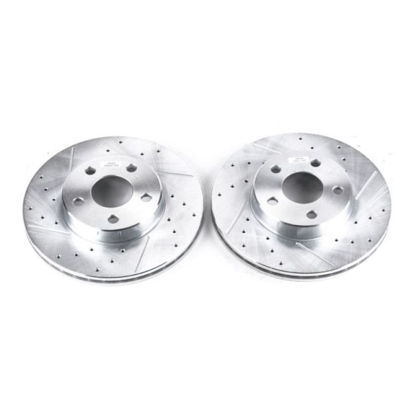 PowerStop AR8234XPR PowerStop Evolution Performance Drilled, Slotted & Plated Brake Rotor Pair