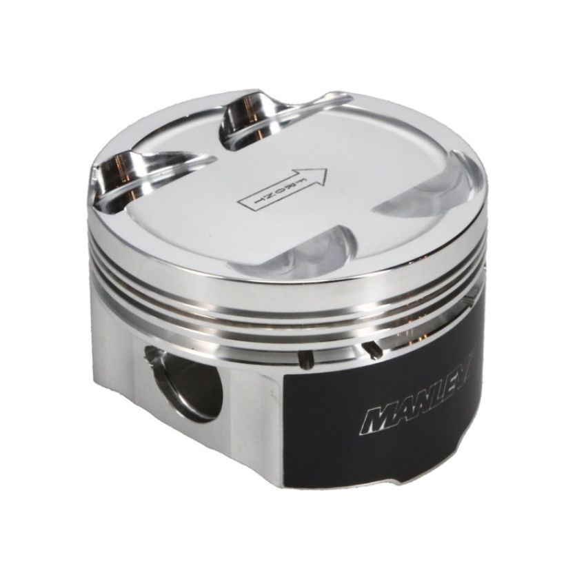 Manley Performance 609015C-6 Manley Toyota Supra Turbo (2JZGTE) 87mm +1.0mm Oversized Bore 9:1 Dish Piston Set with Ring
