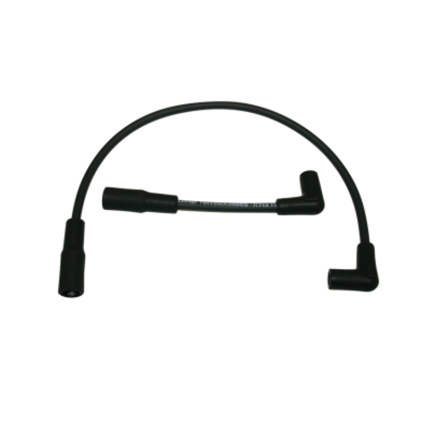 Moroso 27168 00-15 Harley-Davidson FLST/FXST Suppression Core Wire Set - Black