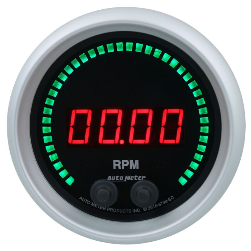 AutoMeter 6798-SC GAUGE, TACHOMETER, 3 3/8