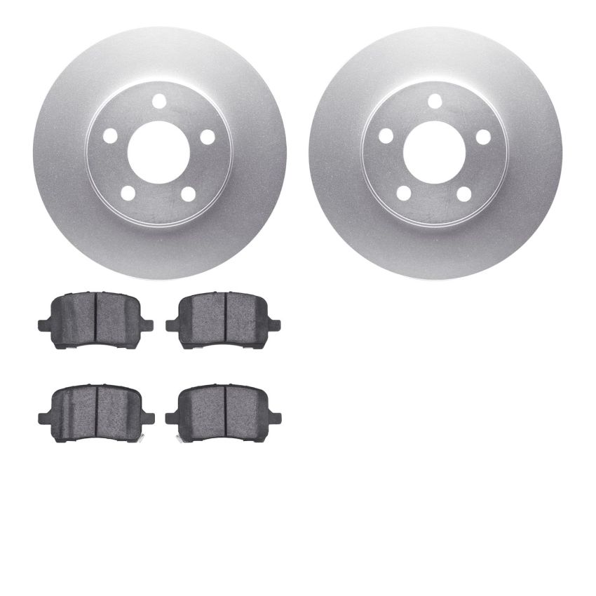 Dynamic Friction 4502-47078 Rotor Kit