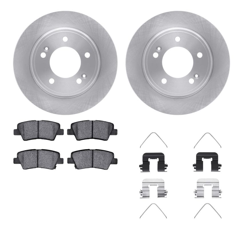 Dynamic Friction 6512-21171 Rotor Kit