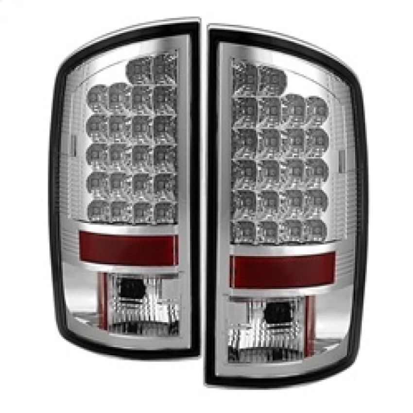 SPYDER 5002563 LED Tail Lights - Chrome